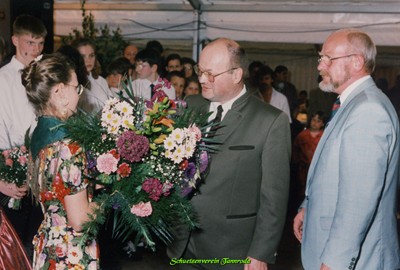 Jugendschützenkönigin 1995 und somit 2. Schützenkönigin der Jugend Tina Träger