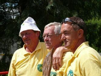 von links Dieter Fuhrmeister, Horst Schalles & Hartmut Wagner