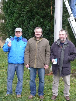 v.l. Uwe Träger, Reinhard Helmbold sowie Wolfgang Ihl