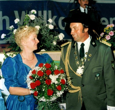 Königspaar 1994 Heinz und Renate Rank 