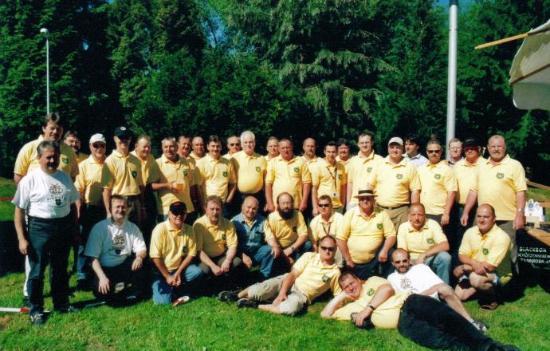 Gruppenbild Schützenverein Tannroda Anno 2005